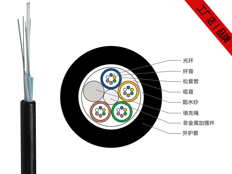 GYFTZY光缆价格，4-48芯GYFTZY非金属阻燃光缆厂家供应