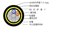 ADSS-8B1-AT-300光缆电网性能参数